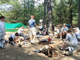 Campsite at Lover's Leap